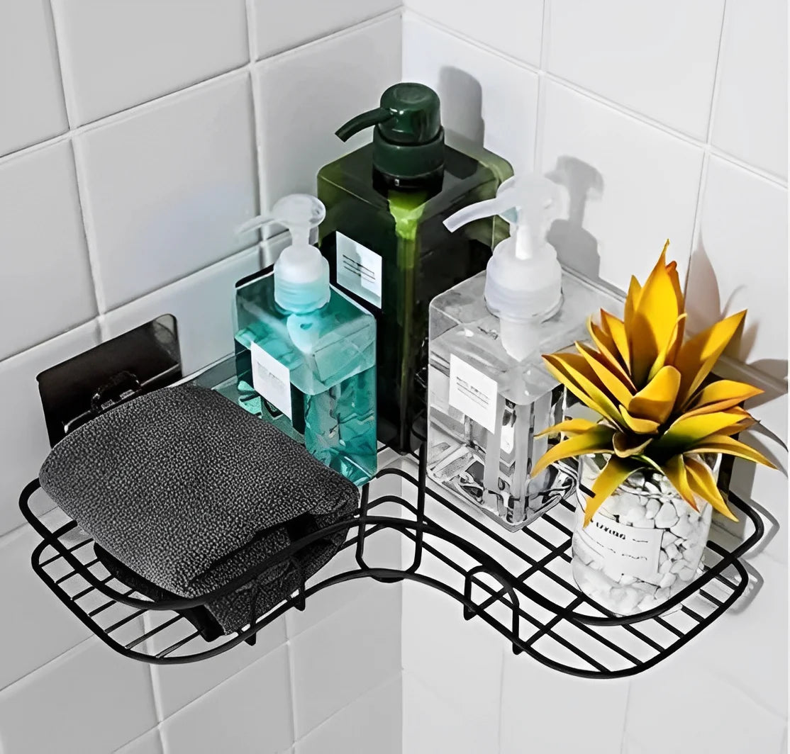 Kit de 2 Repisas Adhesivas para Shampoo y Jabón