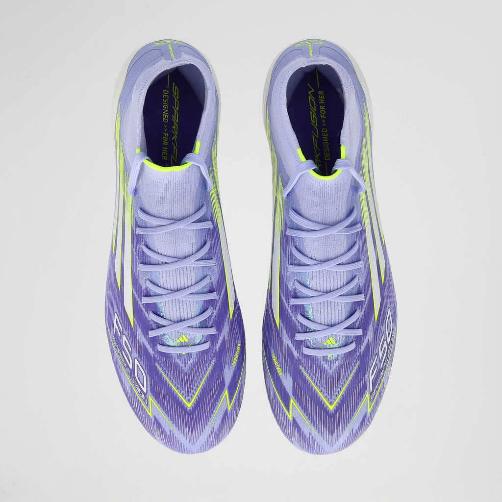 Botines adidas F50 Sparkfusion Elite Mid FG AG Mujer