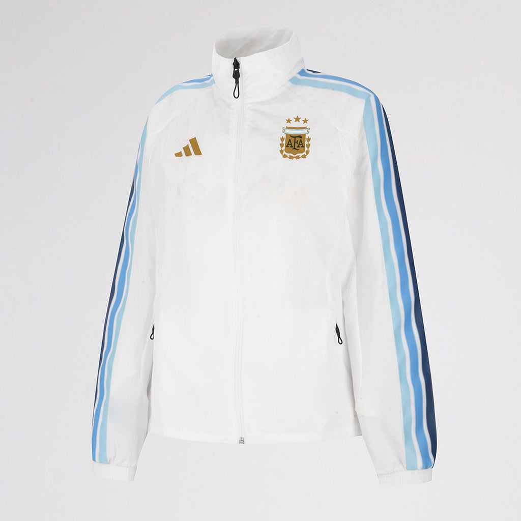Buzo con Cierre Argentina adidas Titular Anthem Mujer