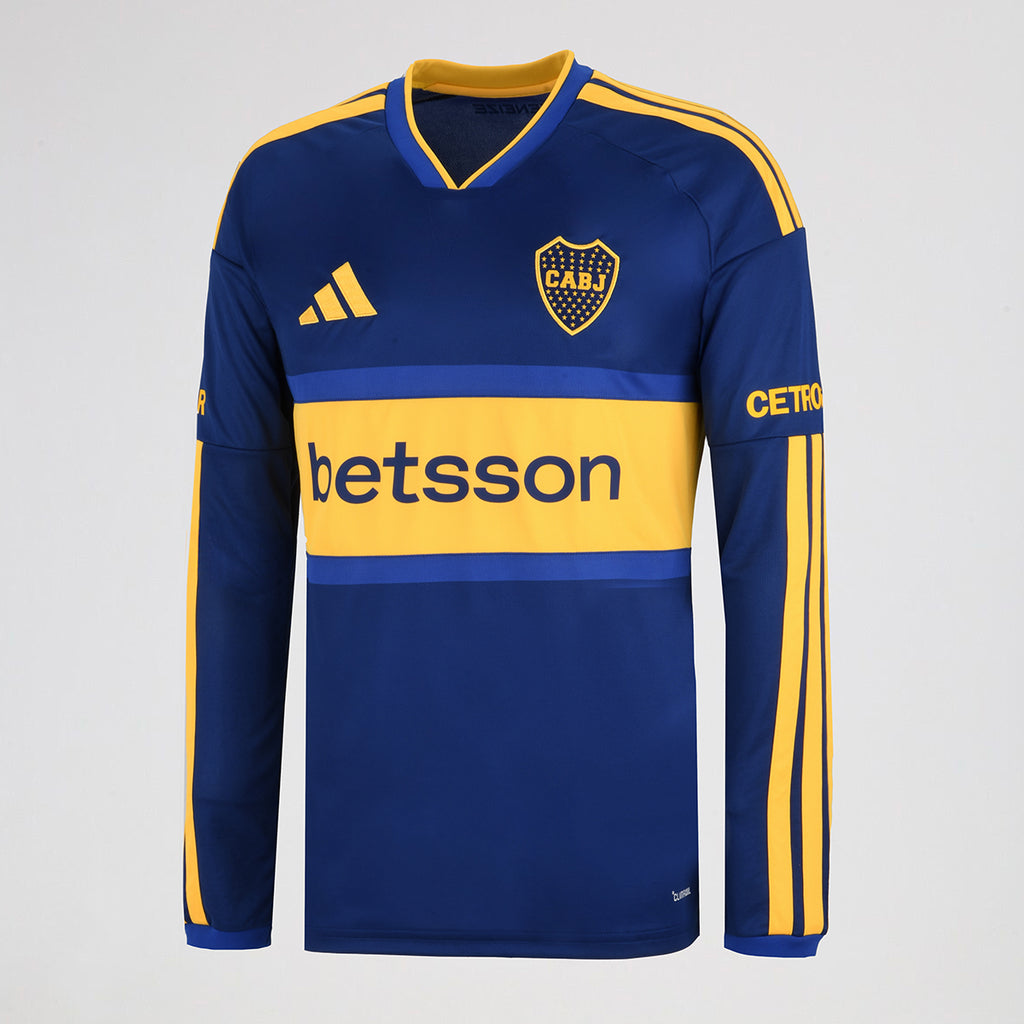 Camiseta Boca Juniors adidas Titular 26 27 Hombre manga larga