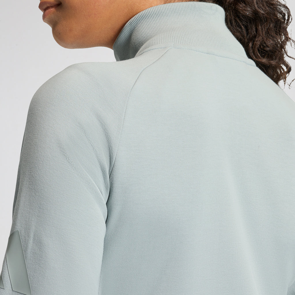 Buzo con Cierre adidas Soft Lux Slim Mujer