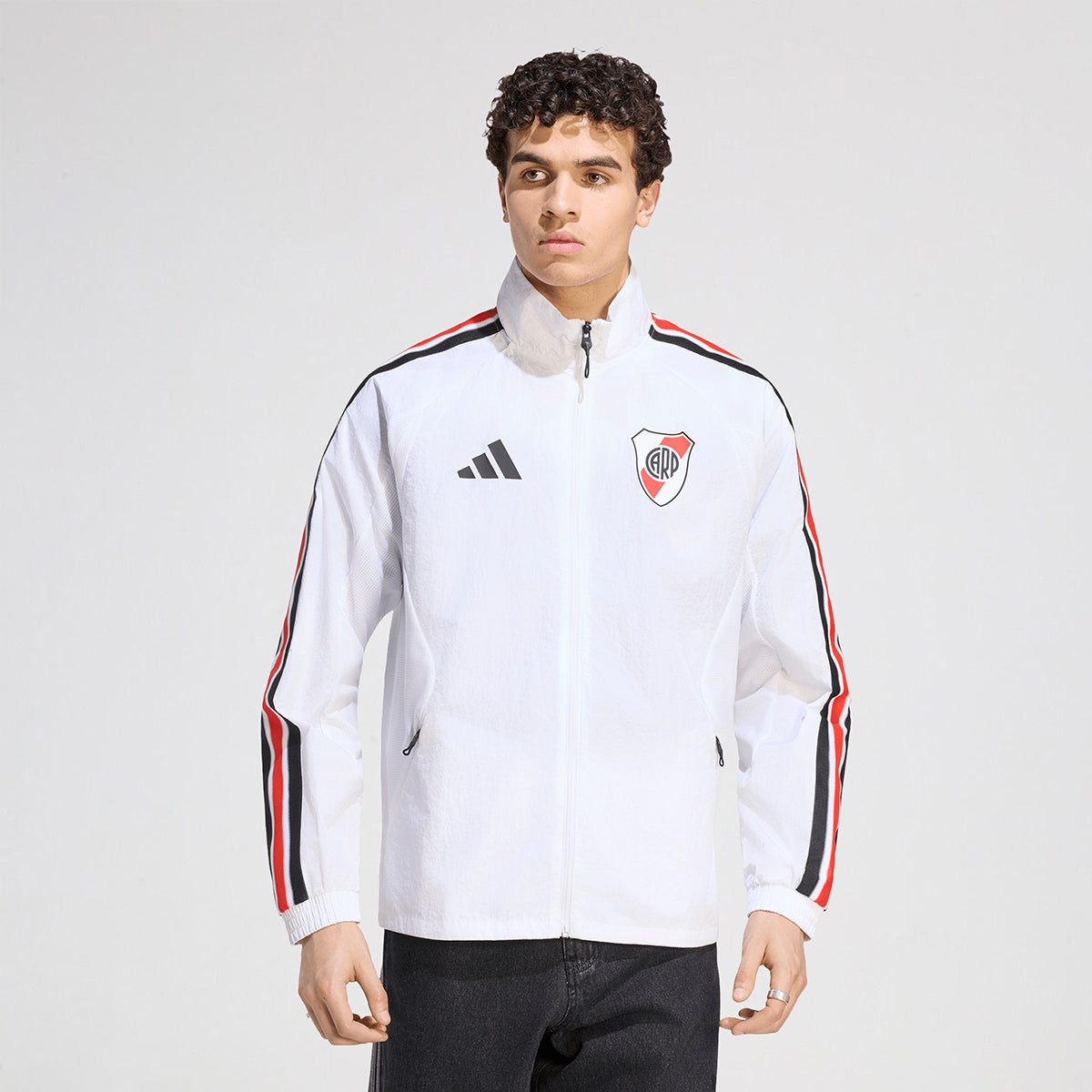Buzo con Cierre River Plate adidas Titular 26 27