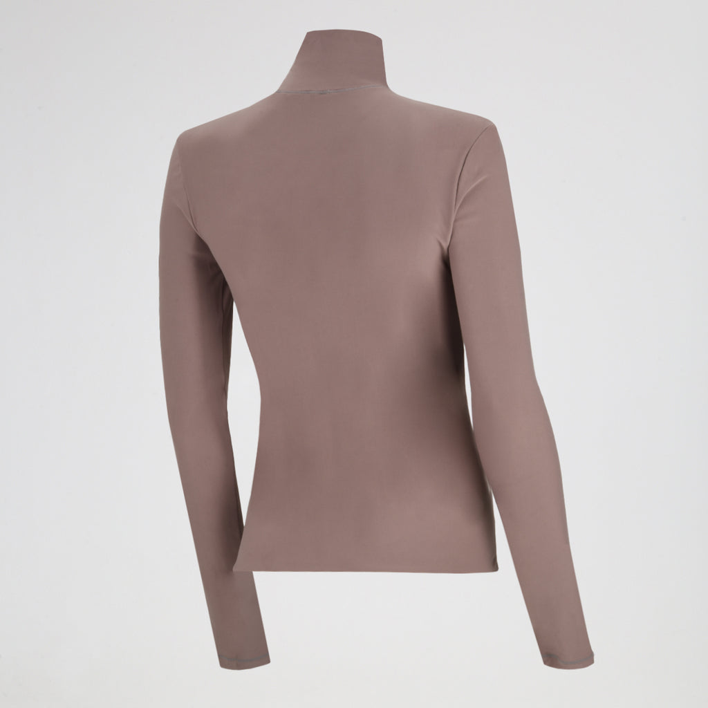 Remera Atomik Soft High Neck Mujer poliamida