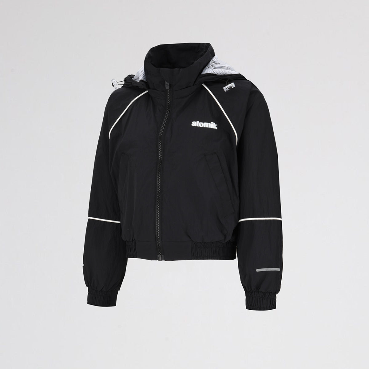 Campera Atomik Soft Windbreaker Niña con capucha