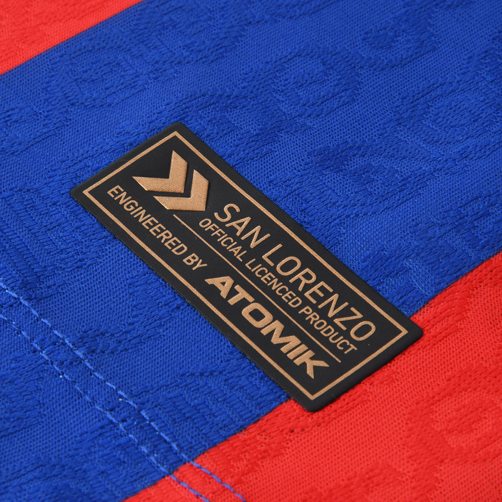 Conjunto San Lorenzo Atomik Titular Mini 2026 Infantil