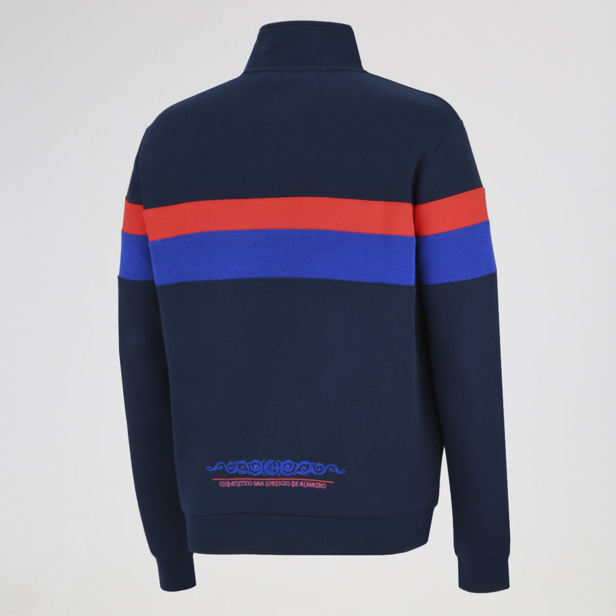 Buzo con Cierre San Lorenzo Atomik Retro Stripes 2026 Hombre