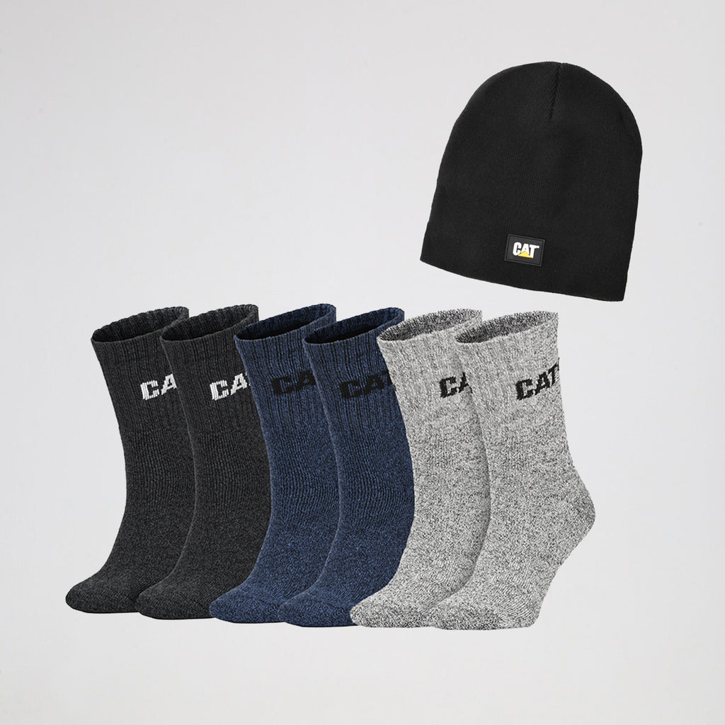 Set de Medias y Gorro CAT Knit Bundle