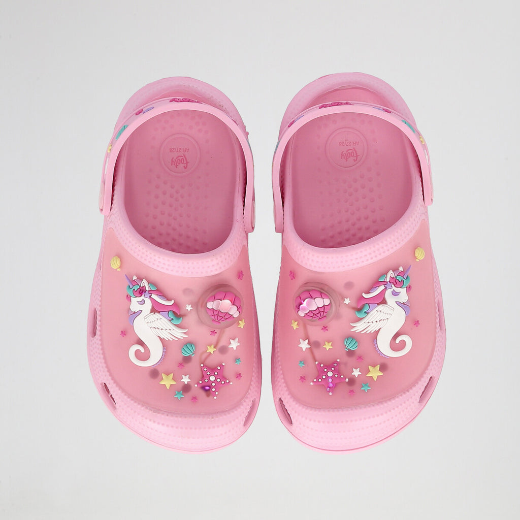 Zuecos Footy Con Luz Océano Infantil