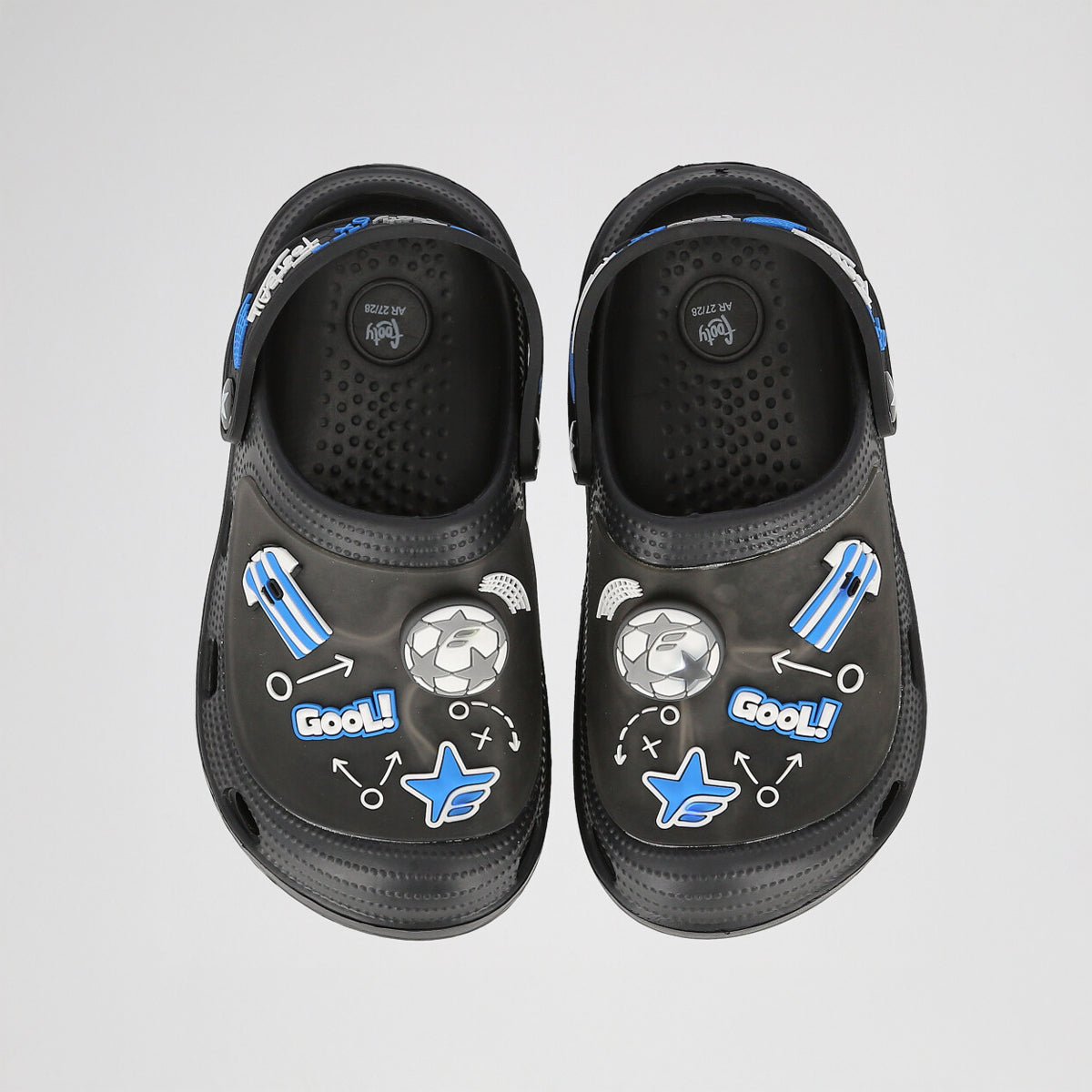 Zuecos Footy Con Luz Infantil