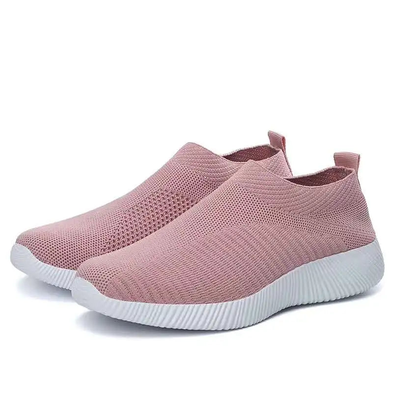 Zapatillas Slip-On de Mujer con Banda Elástica y Plantilla EVA