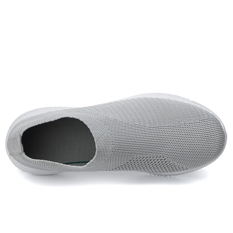 Zapatillas Slip-On de Mujer con Banda Elástica y Plantilla EVA