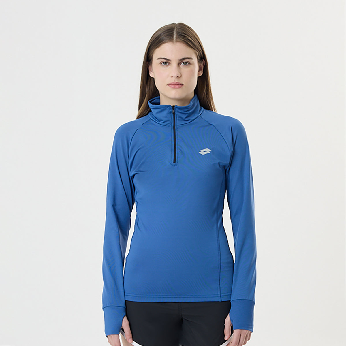 Buzo Entrenamiento Lotto Half Zipper X-fit Mujer