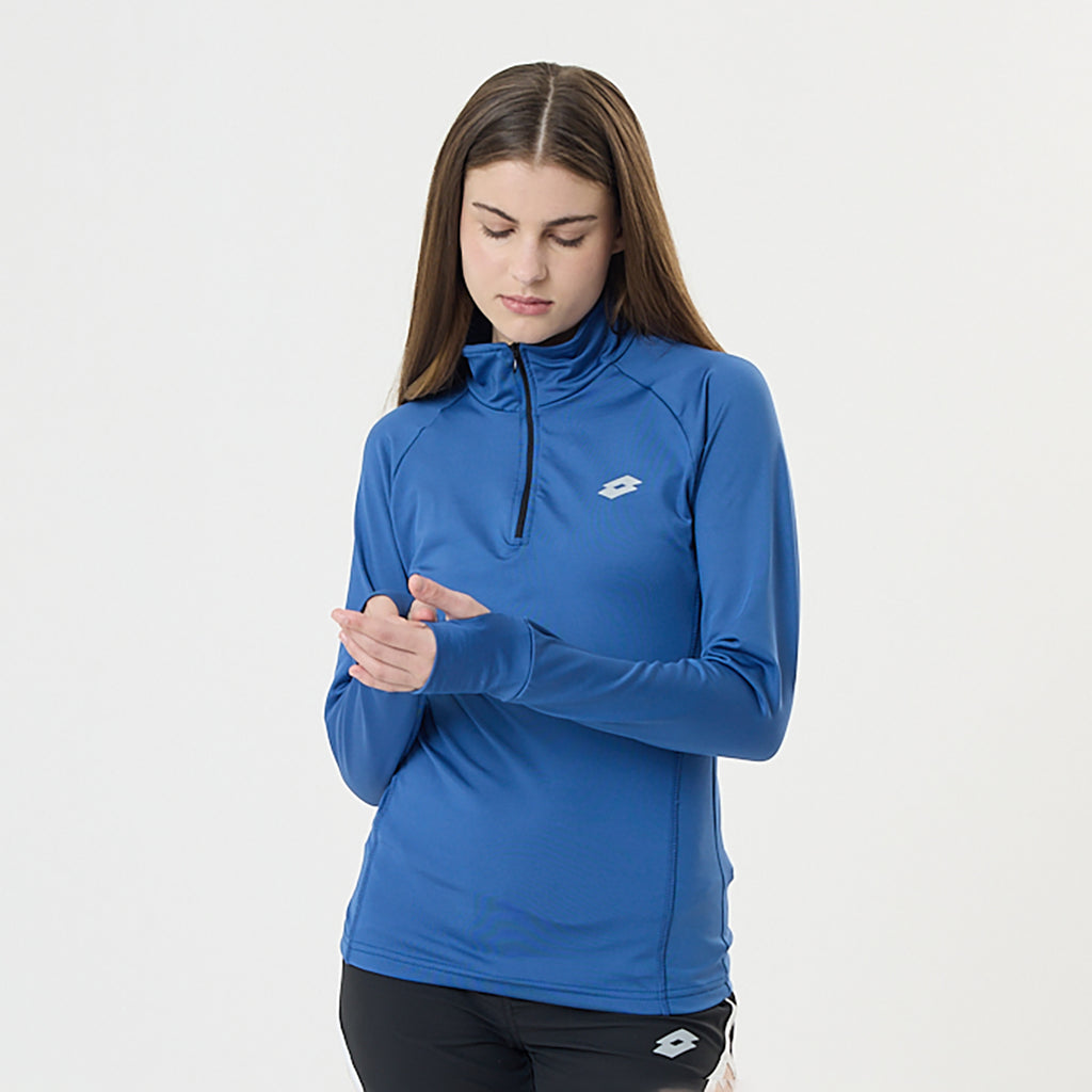 Buzo Entrenamiento Lotto Half Zipper X-fit Mujer