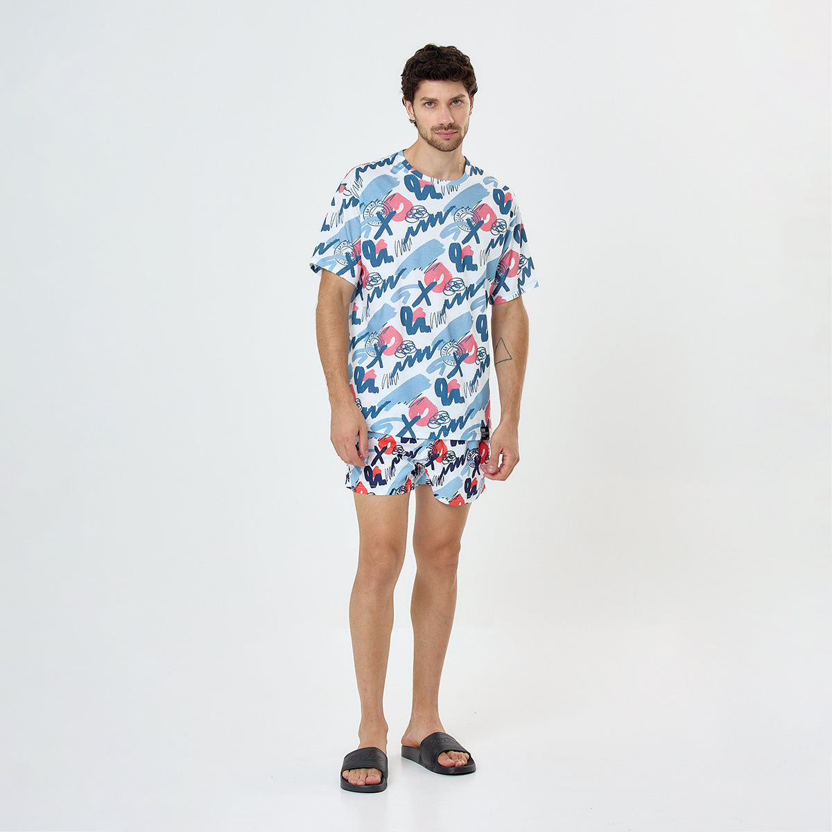 Traje De Baño Lotto Full Enjoy Hombre