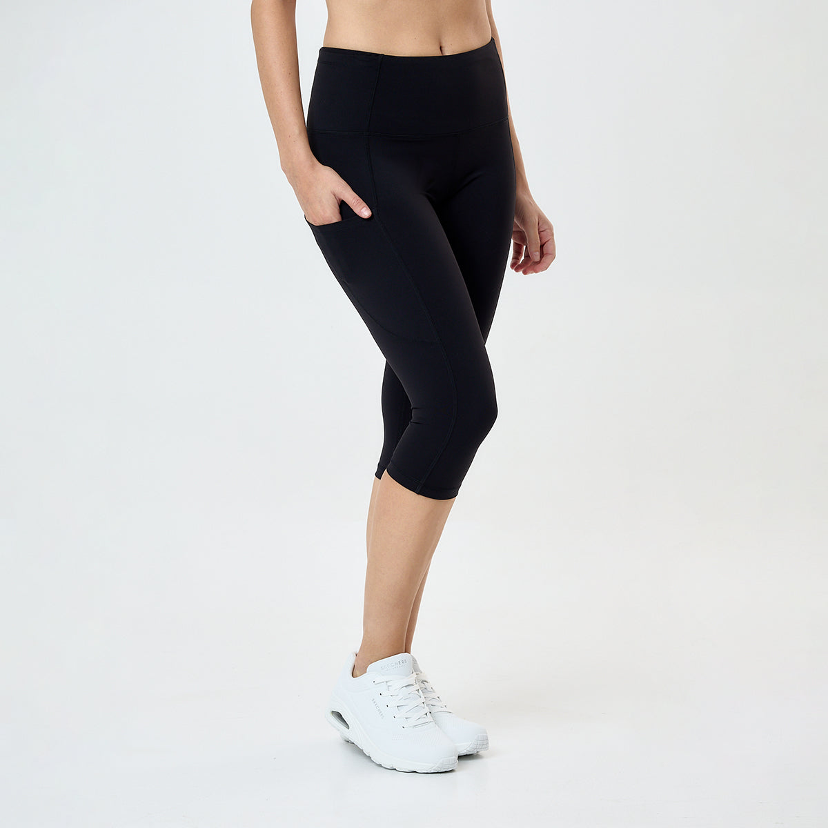 Calza Loop Up Breath Motion Mujer - Lift Up- calza 3 4 -Ccon Bolsillos Laterales