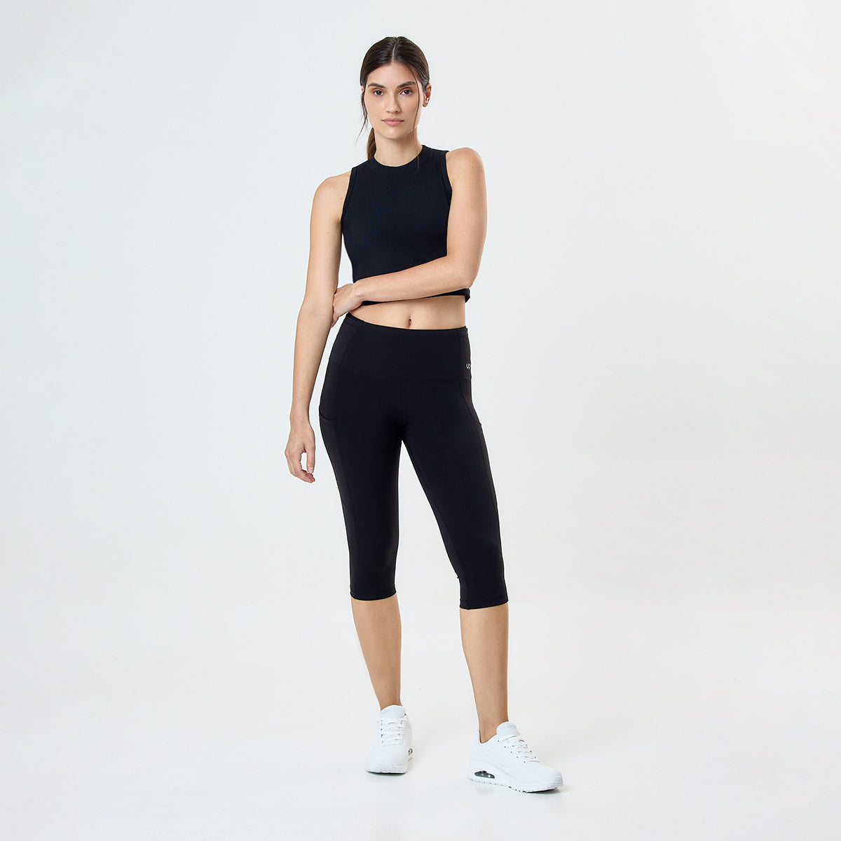Calza Loop Up Breath Motion Mujer - Lift Up- calza 3 4 -Ccon Bolsillos Laterales