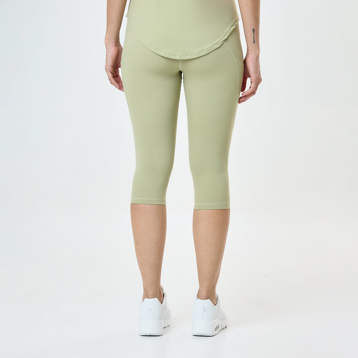 Calza Loop Up Pure Lotus W- Lift Up Mujer- 3 4 - Con Bolsillos Laterales