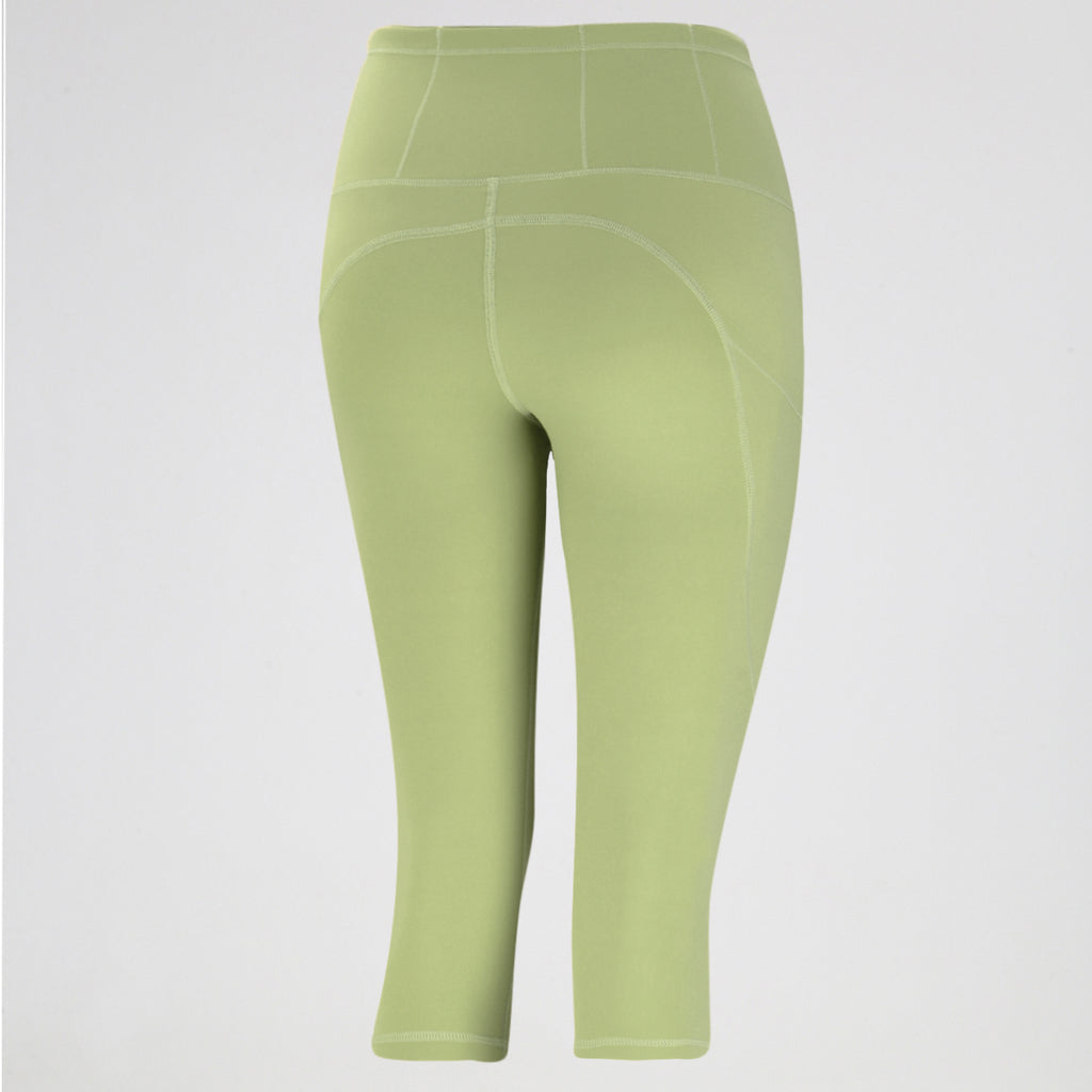 Calza Loop Up Pure Lotus W- Lift Up Mujer- 3 4 - Con Bolsillos Laterales