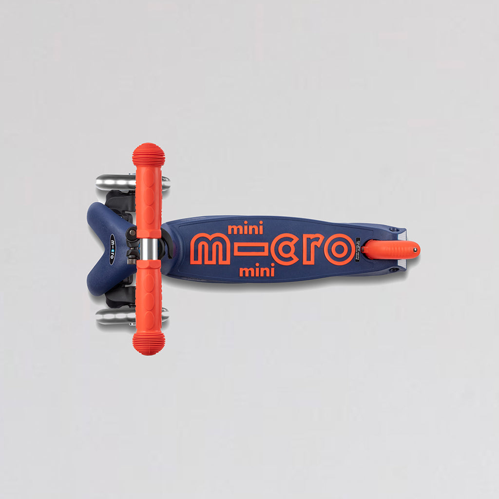 Monopatín Micro Deluxe Plegable Navy Blue Infantil