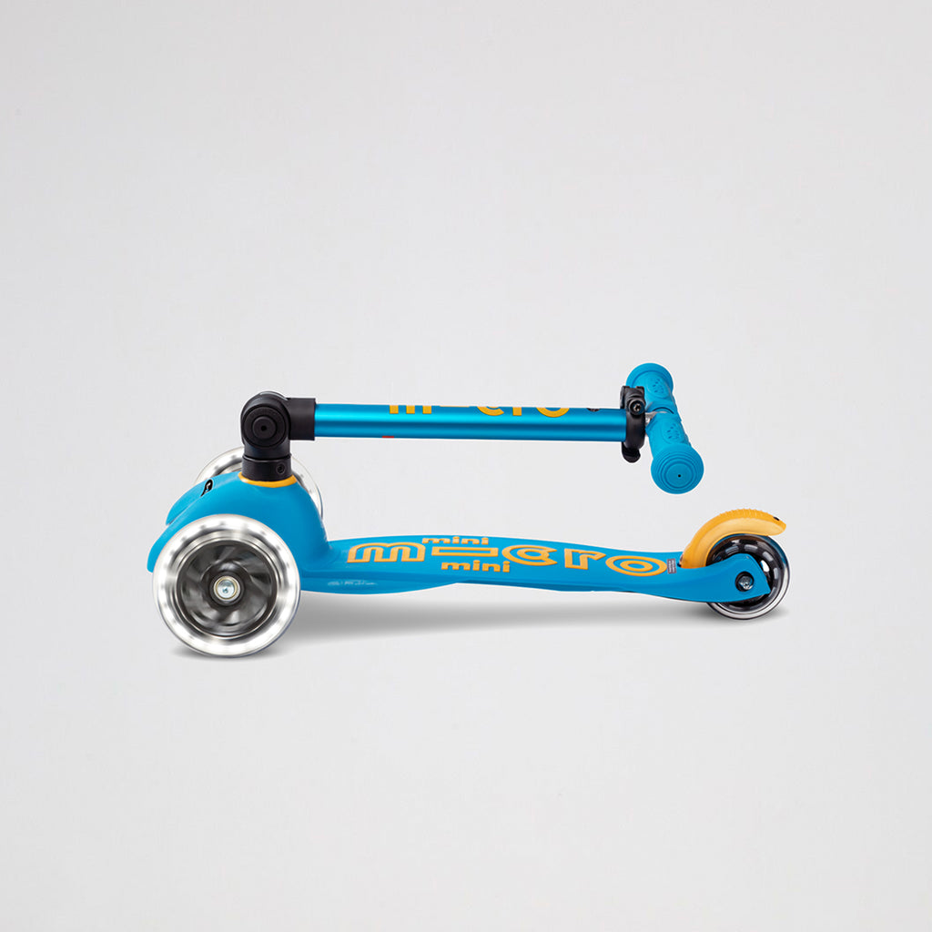 Monopatín Micro Deluxe Plegable Led Infantil
