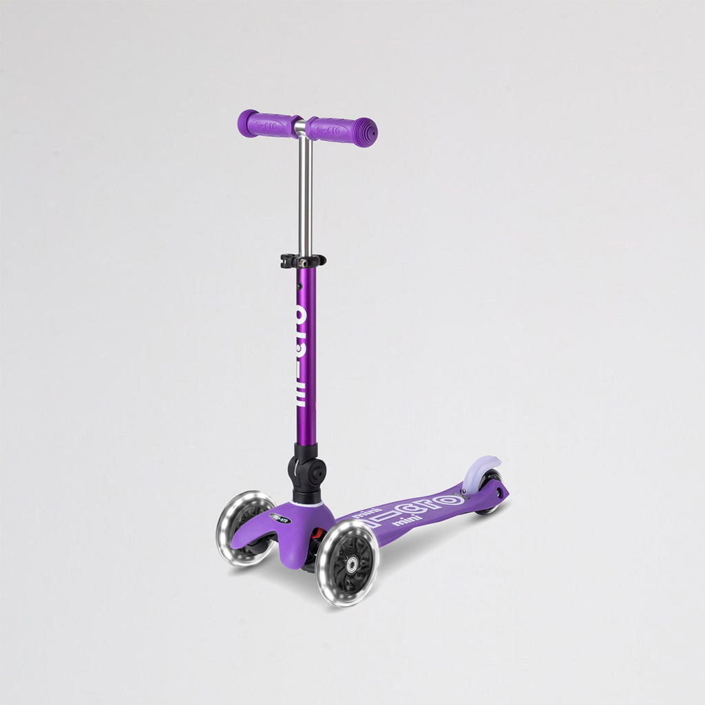 Monopatín Micro Deluxe Plegable Led Infantil