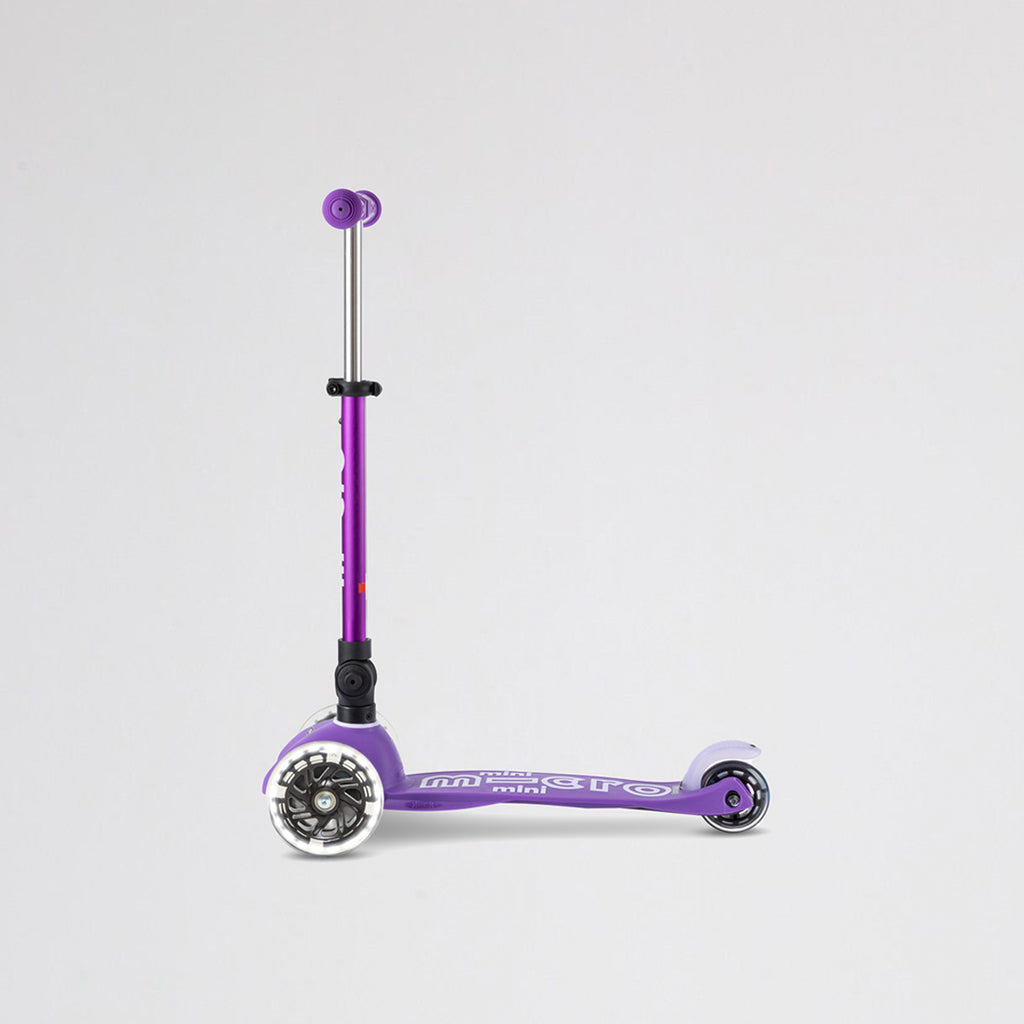 Monopatín Micro Deluxe Plegable Led Infantil