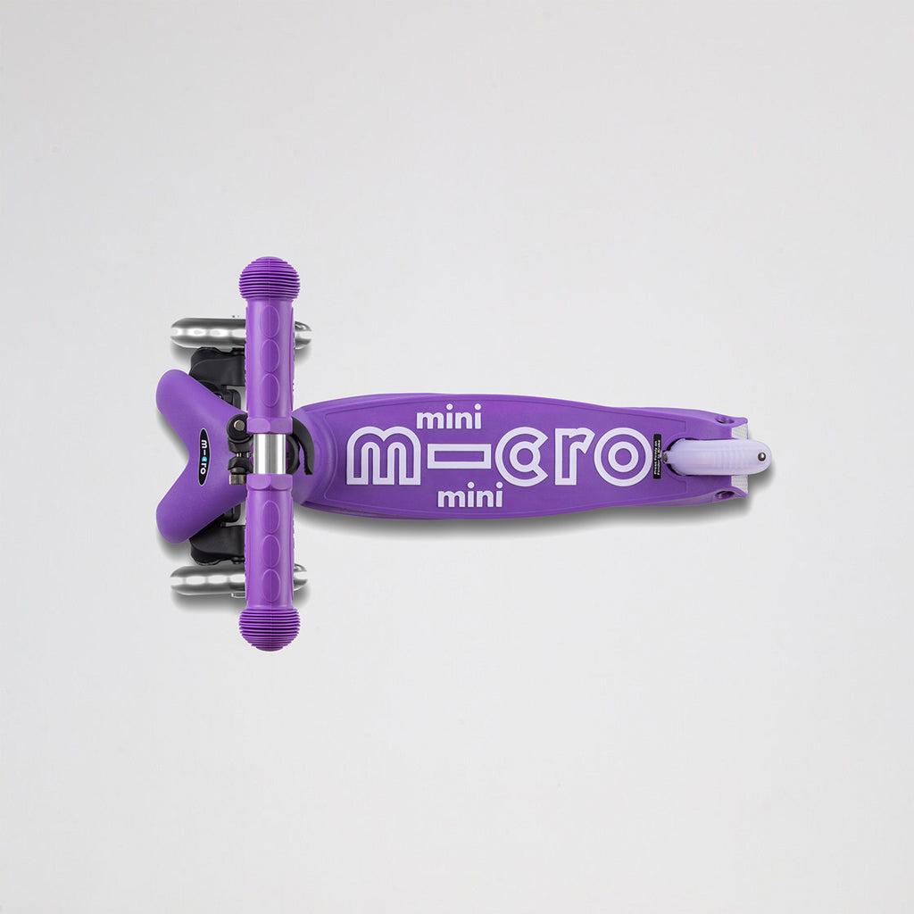 Monopatín Micro Deluxe Plegable Led Infantil