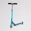 Monopatín Micro Ocean Blue Plegable Led Infantil