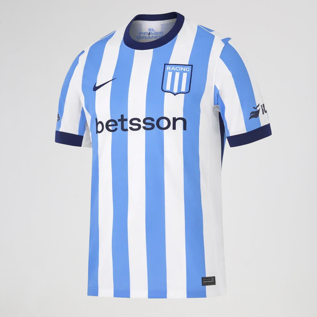 Camiseta Racing Club Nike Local 2026 Stadium Hombre