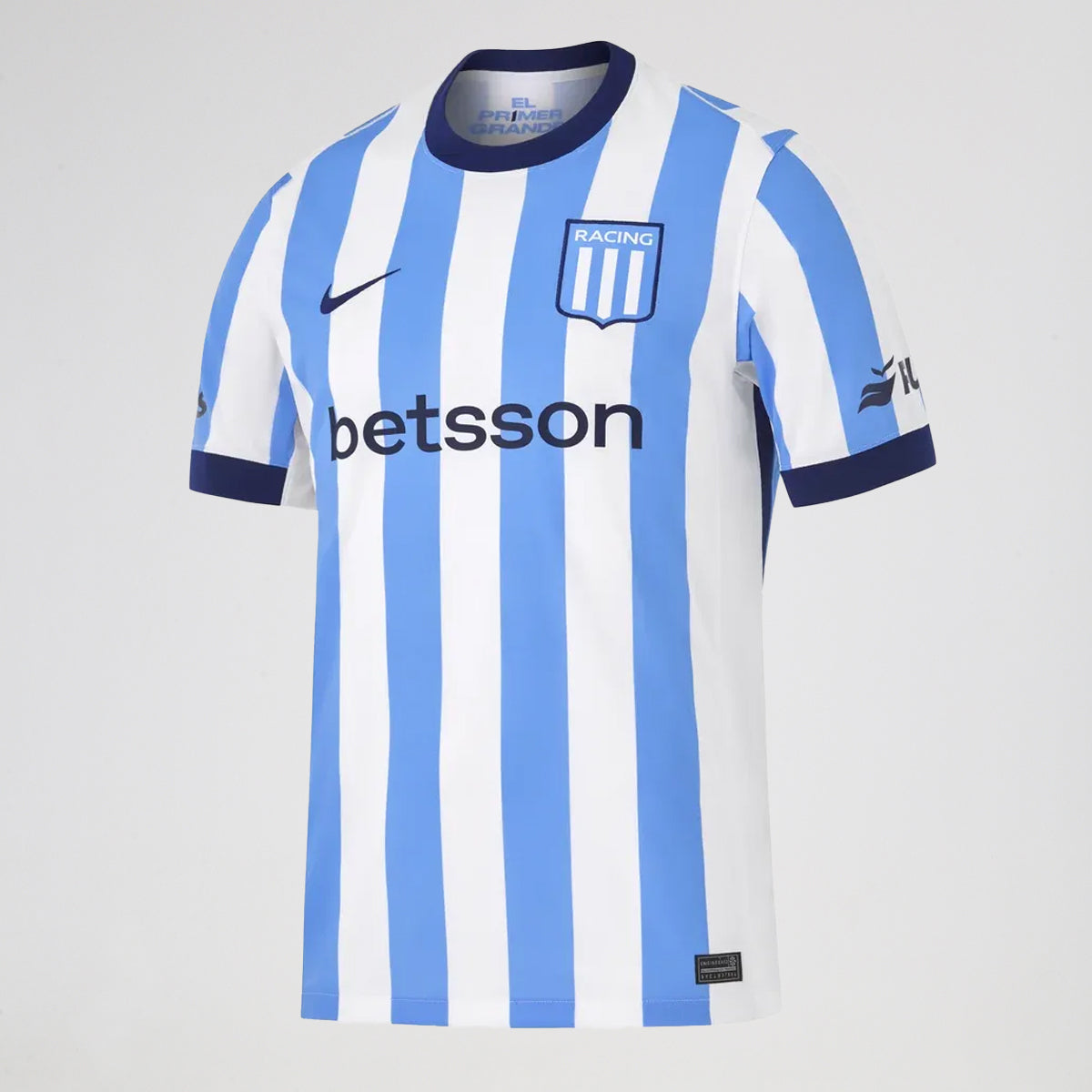 Camiseta Racing Club Nike Local 2026 Stadium Hombre