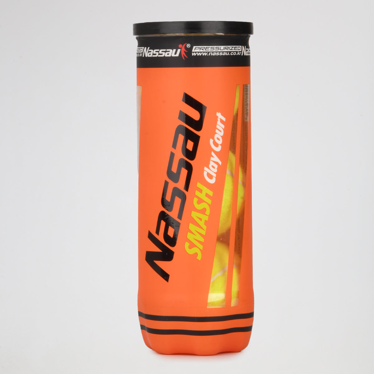 Tubo de Pelotas Tenis Nassau Smash Clay X3
