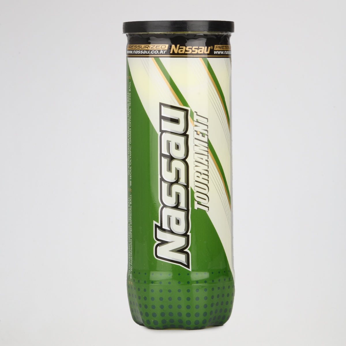 Tubo de Pelotas Tenis Nassau Tournament X3