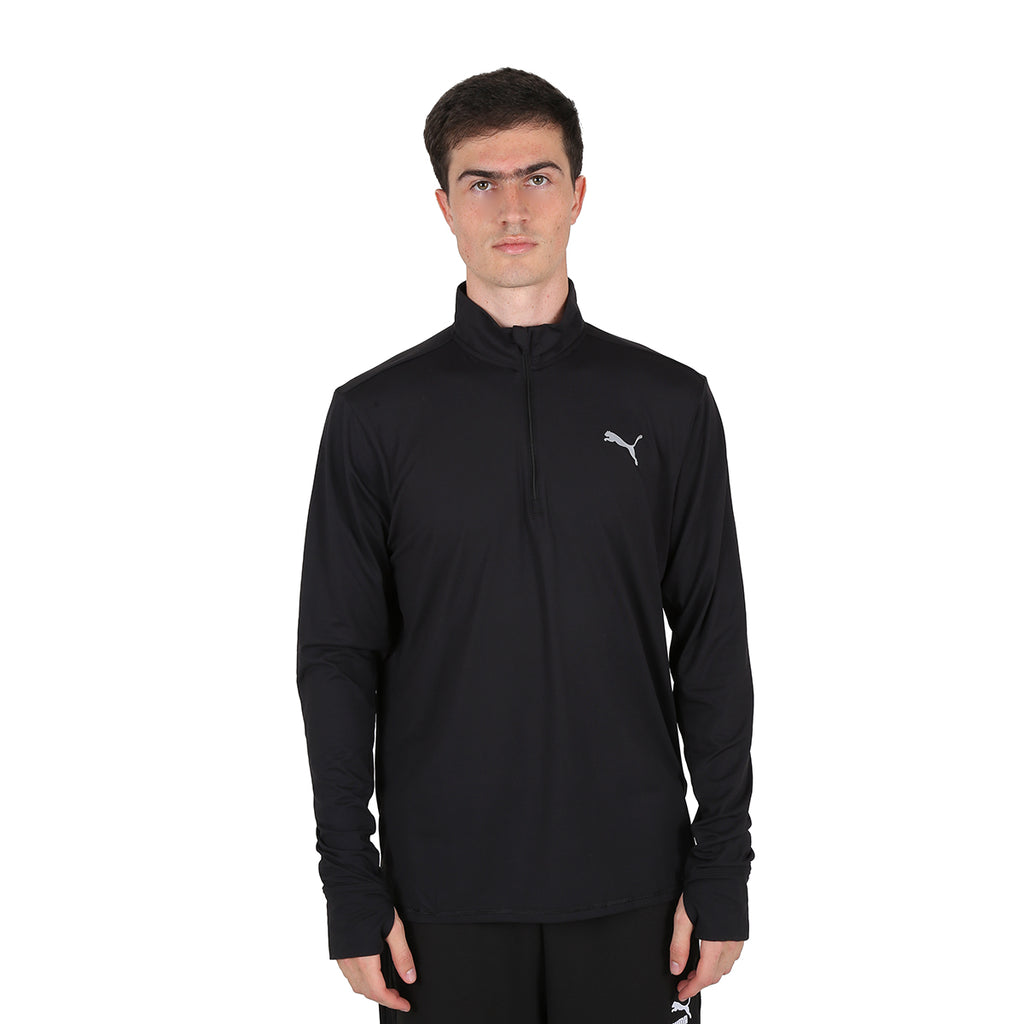 Remera Entrenamiento Puma Run Favorite 1 4 Zip Hombre