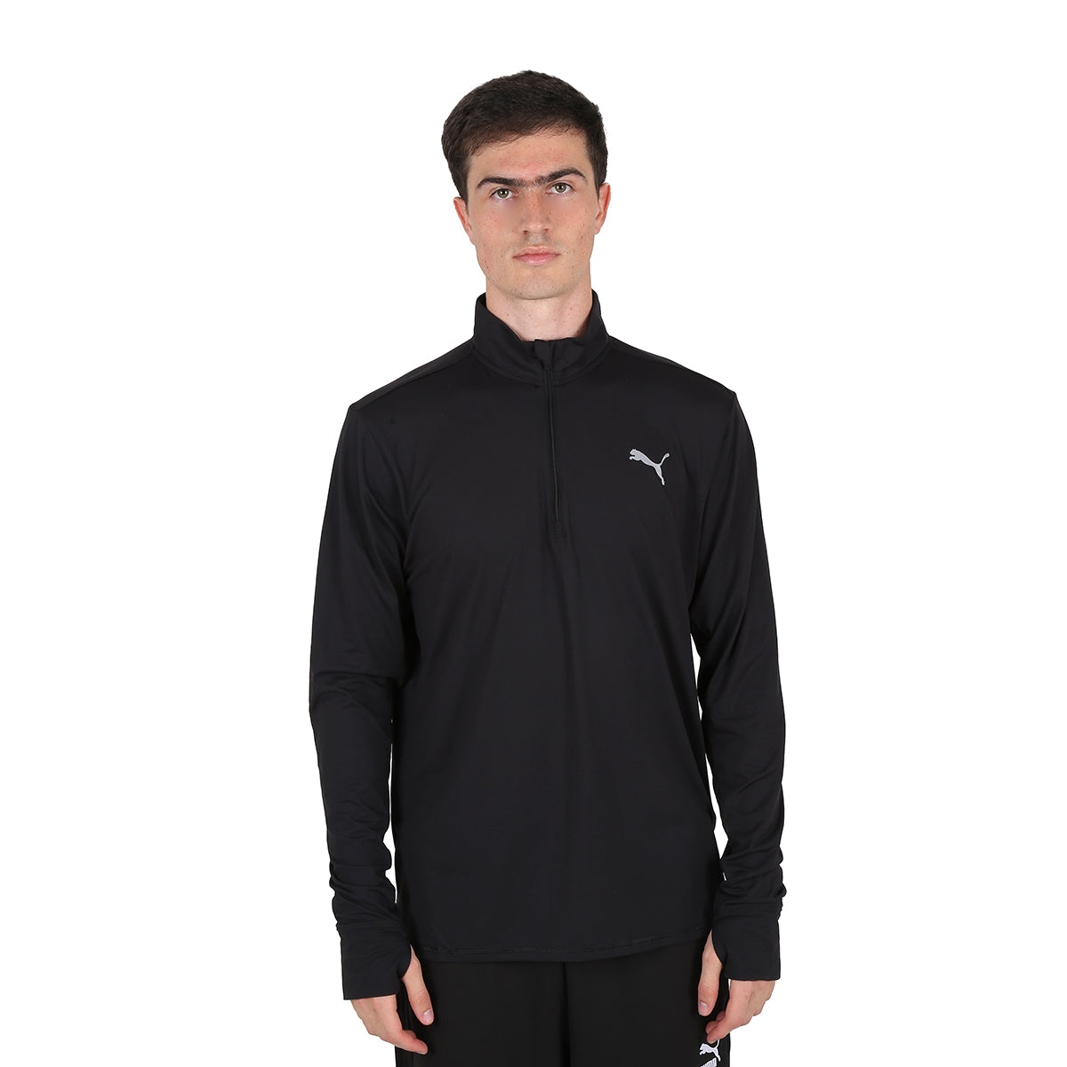 Remera Entrenamiento Puma Run Favorite 1 4 Zip Hombre