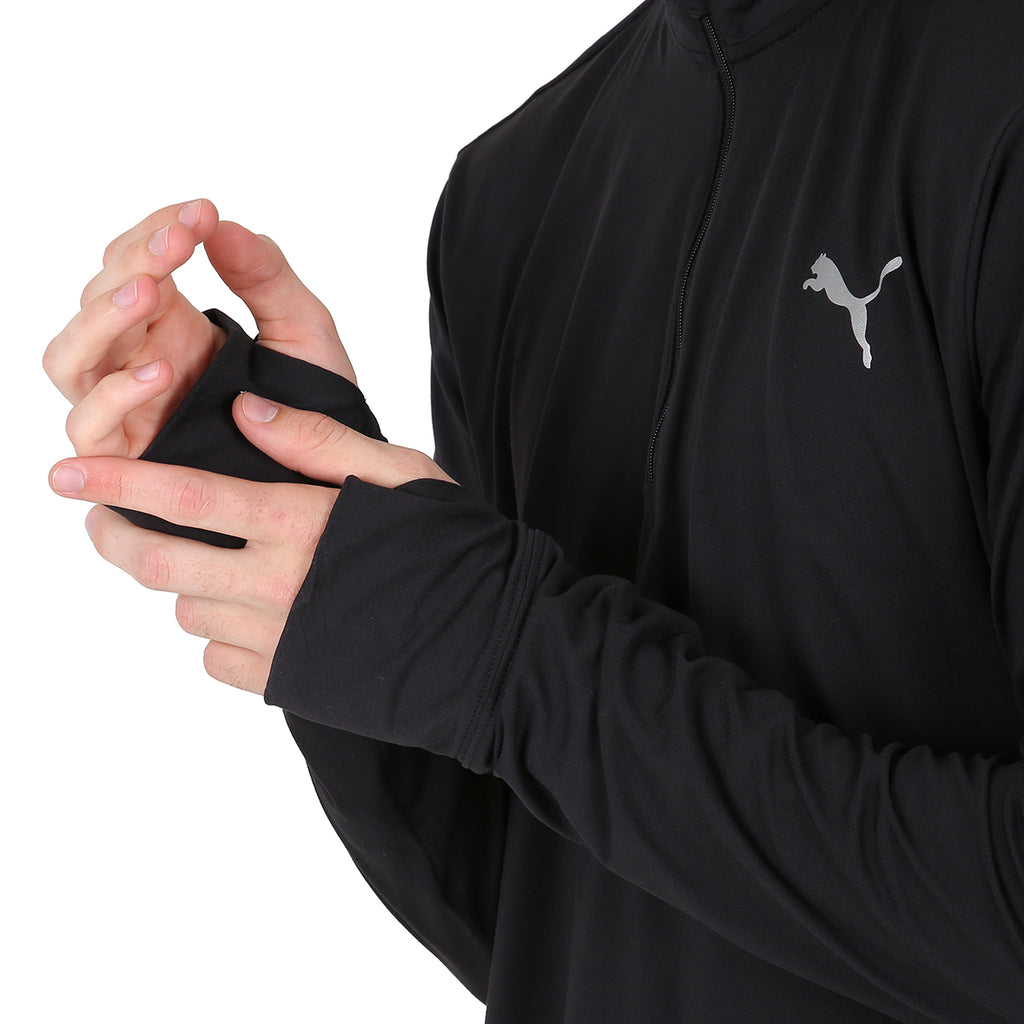 Remera Entrenamiento Puma Run Favorite 1 4 Zip Hombre