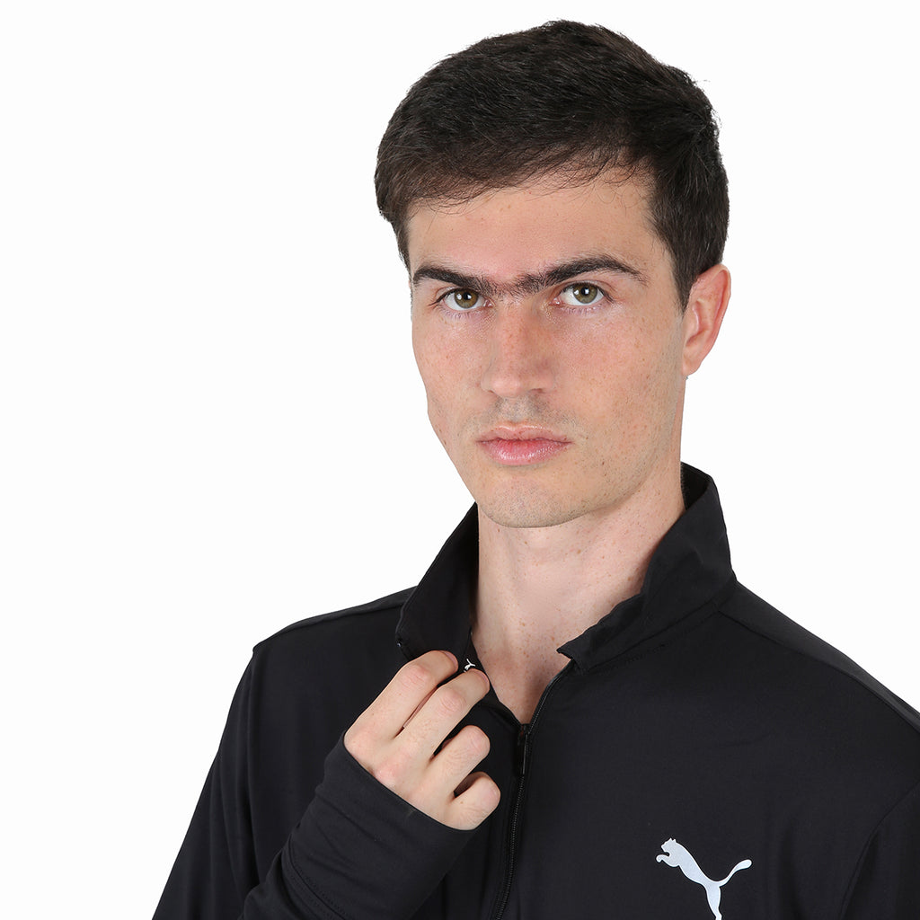 Remera Entrenamiento Puma Run Favorite 1 4 Zip Hombre