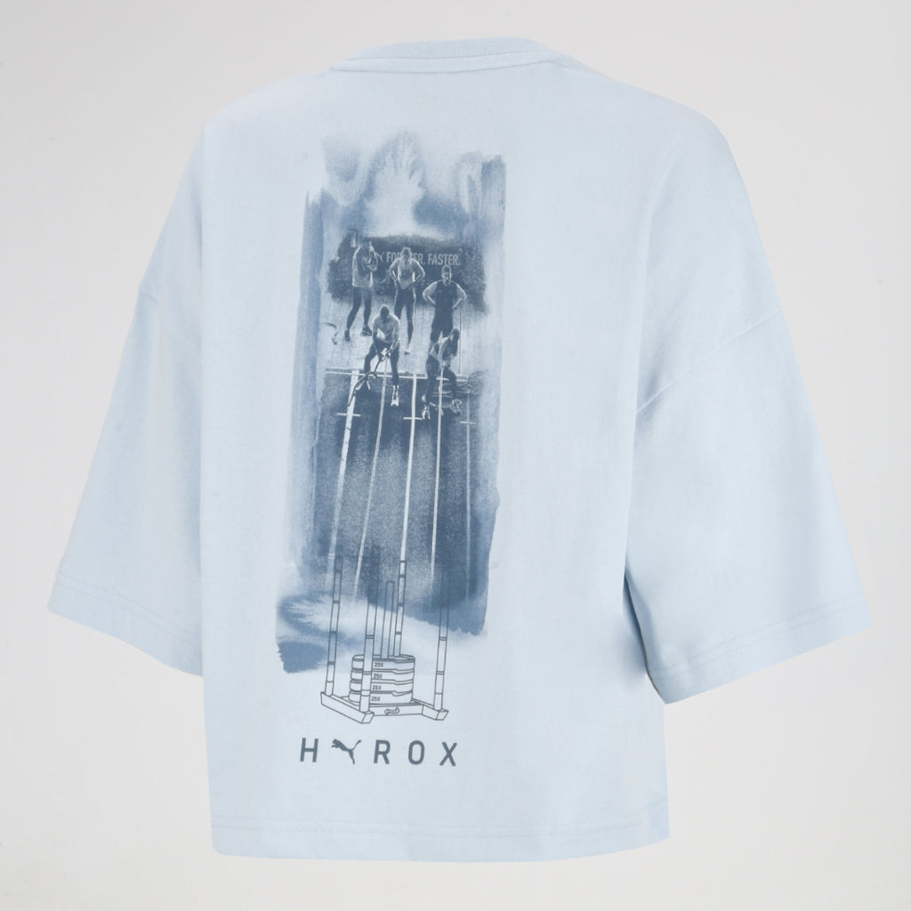 Remera Entrenamiento Puma X Hyrox Cropped Lifestyle Mujer