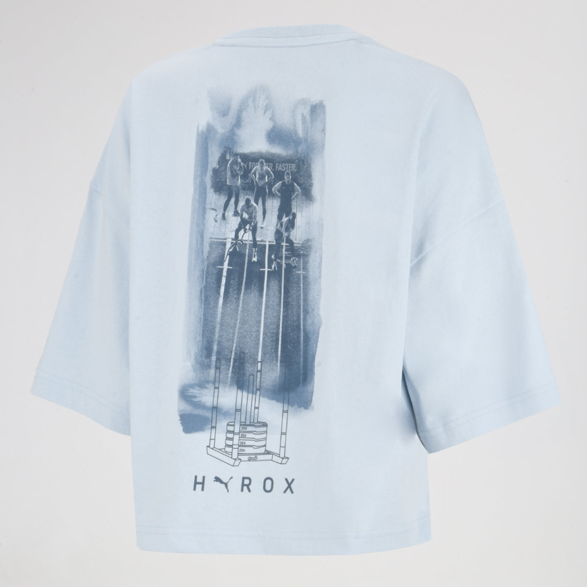 Remera Entrenamiento Puma X Hyrox Cropped Lifestyle Mujer