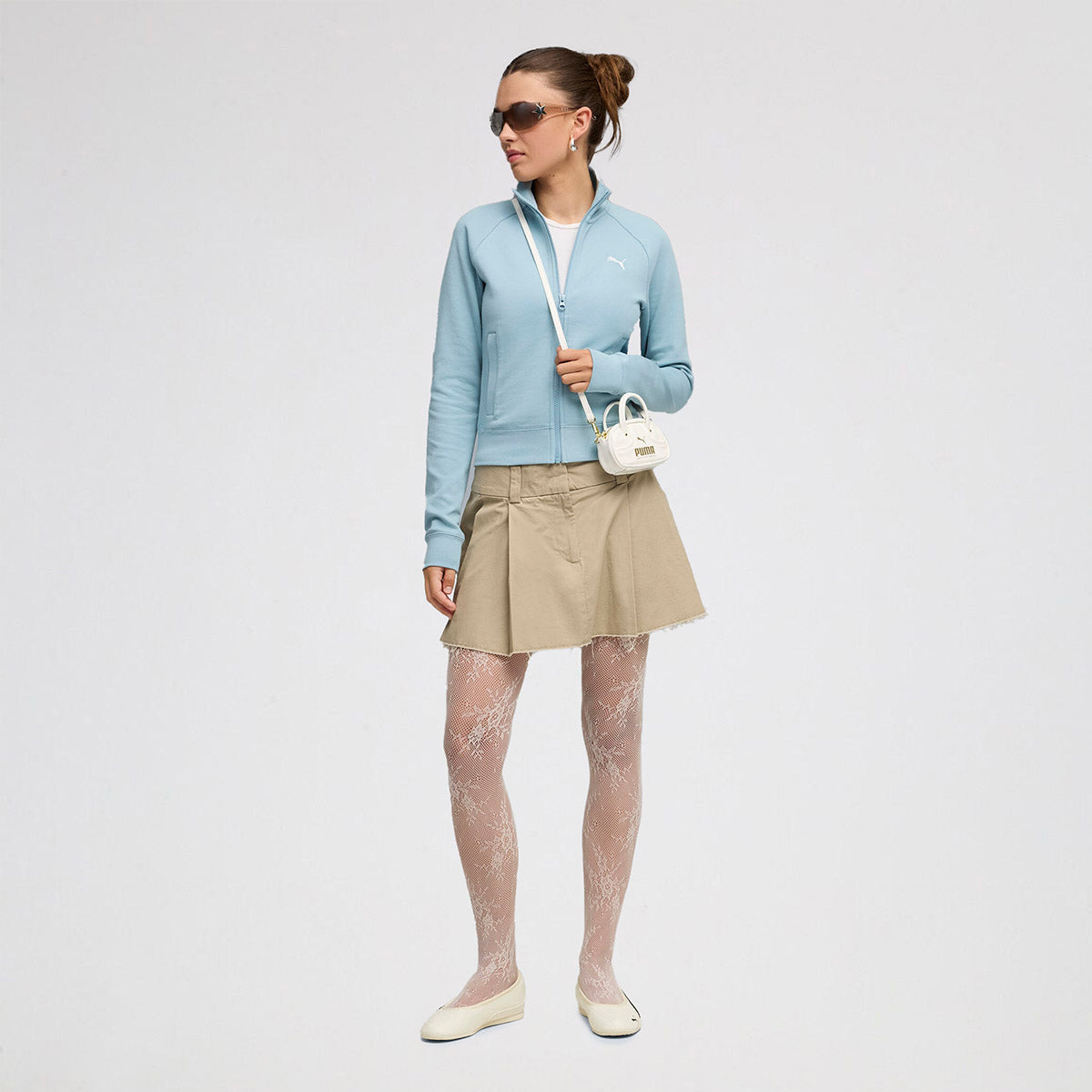 Buzo con Cierre Puma Essentials Semi Ajustado Mujer