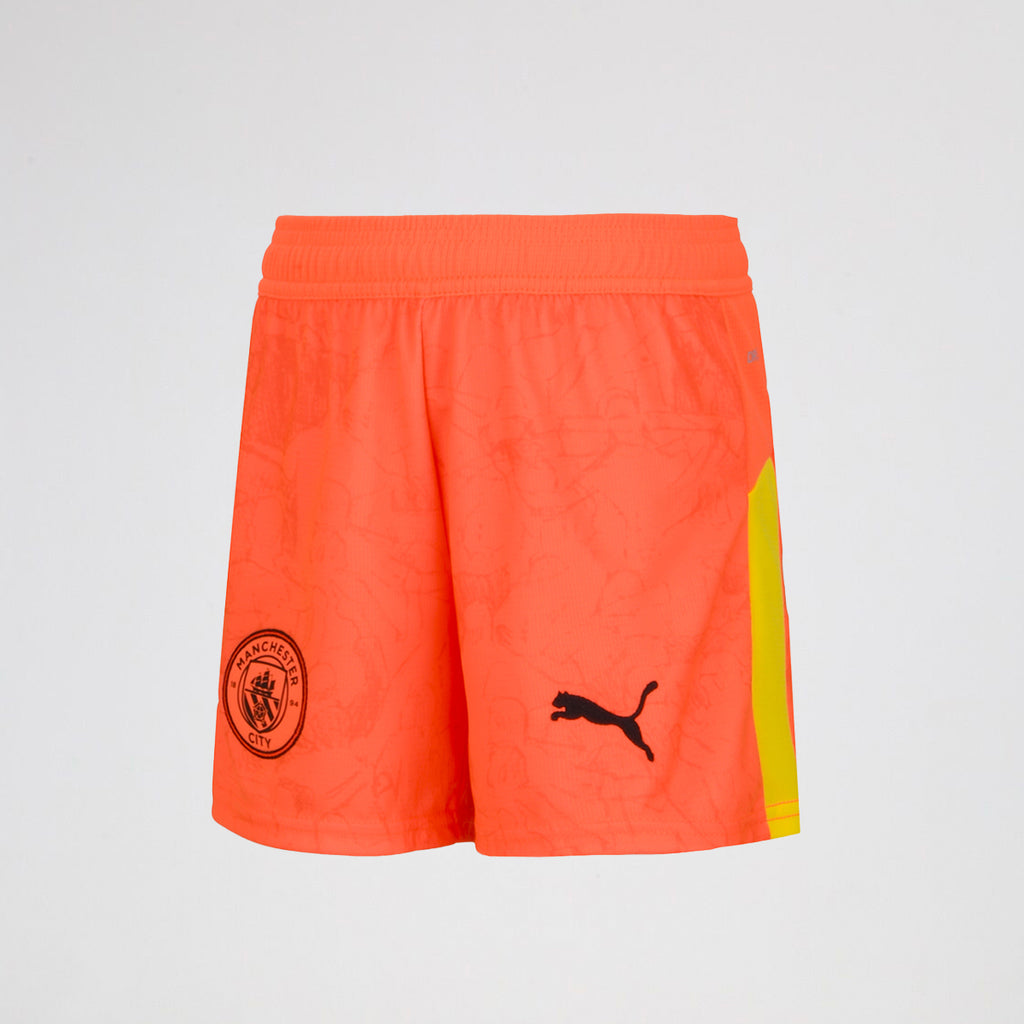 Short Manchester City Puma 2025 para Infantil