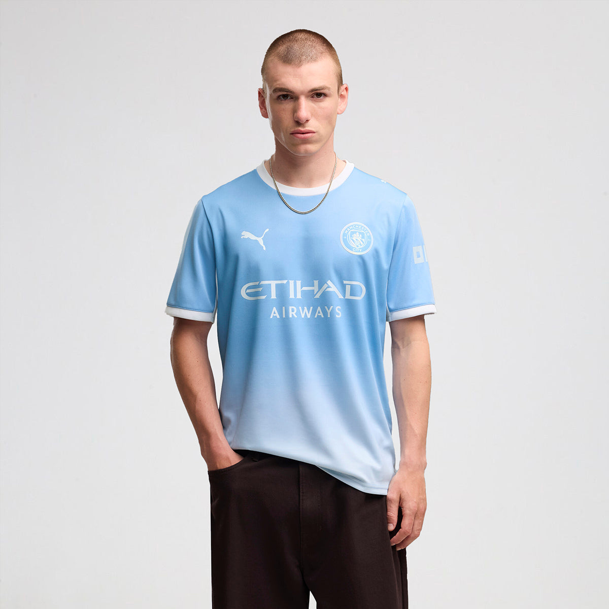 Camiseta Manchester City Puma Titular 26 27 Hombre