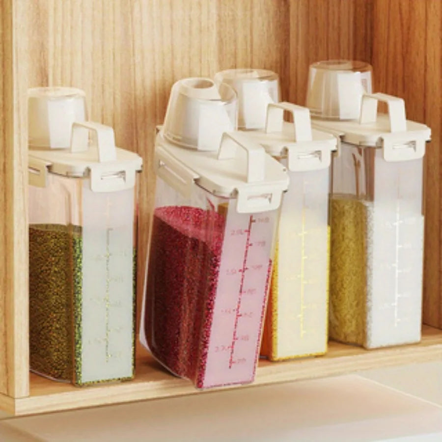 Contenedor Hermético de 2.5L a Prueba de Humedad para Alimentos