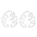 Soporte para Plantas Forma de Hoja Monstera