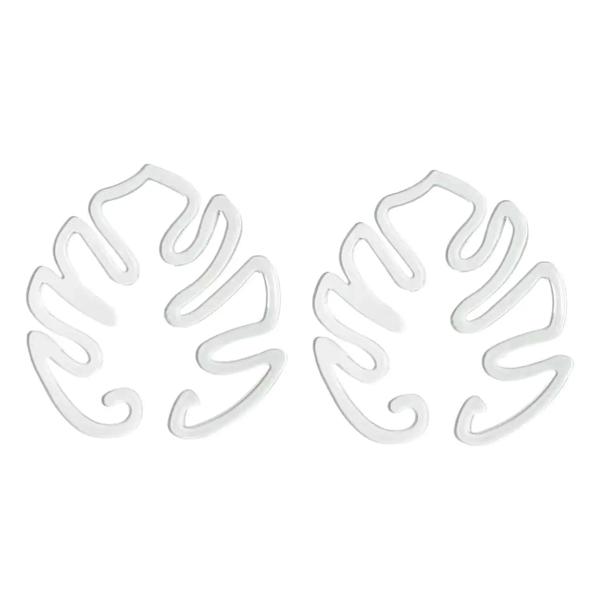 Soporte para Plantas Forma de Hoja Monstera