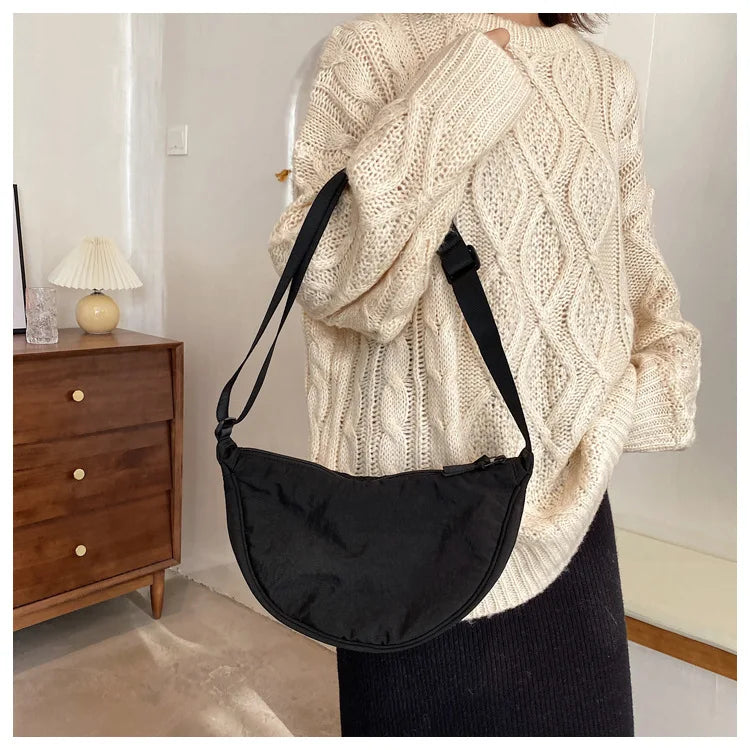 Bandolera de Nylon Grande para Mujer