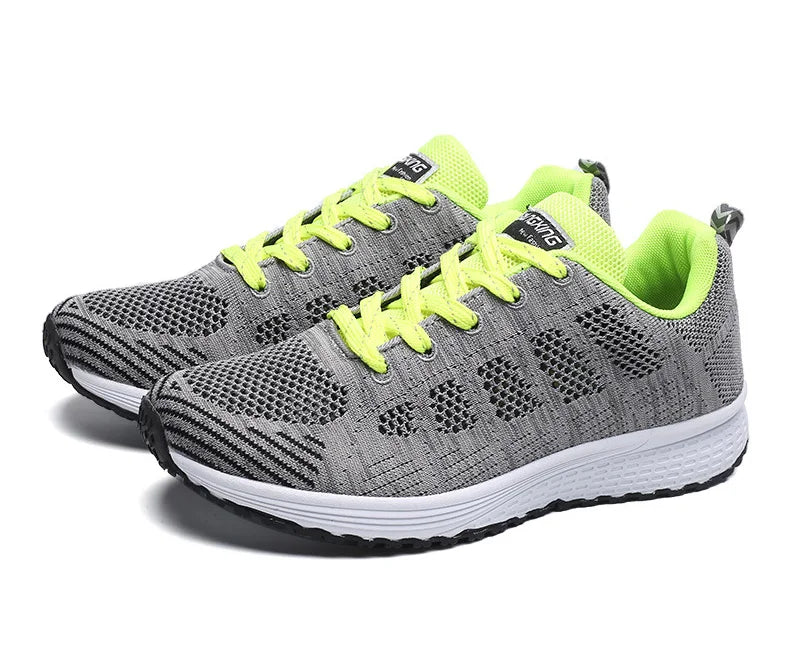Zapatillas Deportivas de Mujer en Malla Transpirable y Liviana