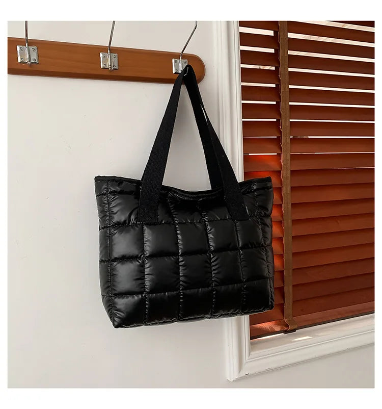Bandolera de Mujer a Cuadros con Correa Ajustable