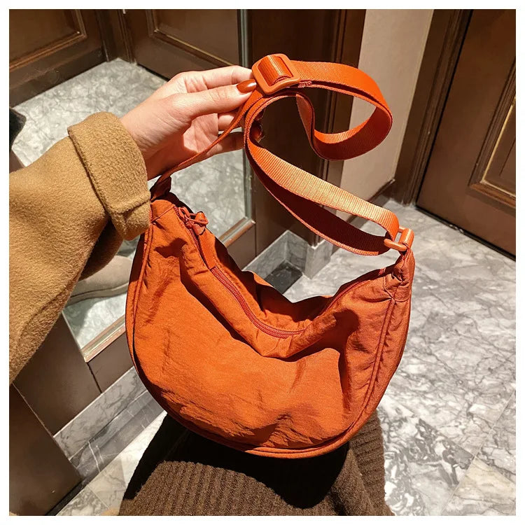 Bandolera de Nylon Grande para Mujer