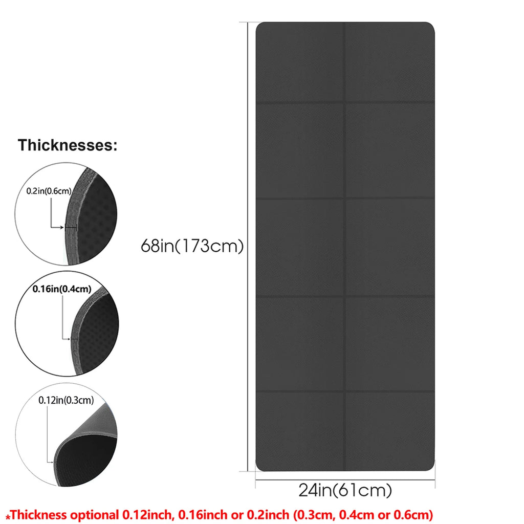 Mat de Yoga Plegable de EVA Ecológico para Pilates y Fitness