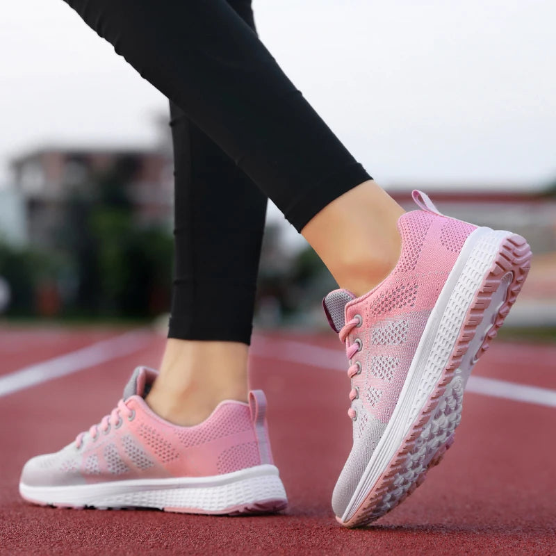 Zapatillas Deportivas de Mujer Plataforma Transpirable
